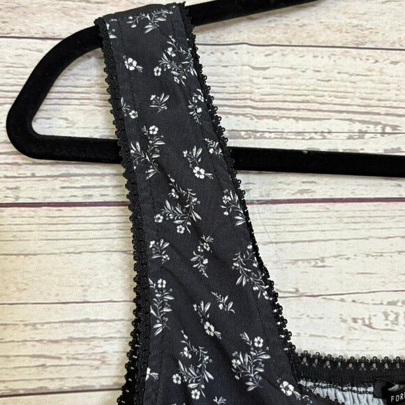 Forever 21 Front Closure Corset Floral Print Medium - Picture 4 of 6